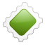 free vector Milky series of exquisite green icon vector material